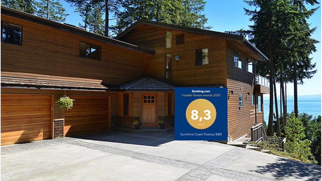 Sunshine Coast Treetop B&B Sechelt Exterior foto